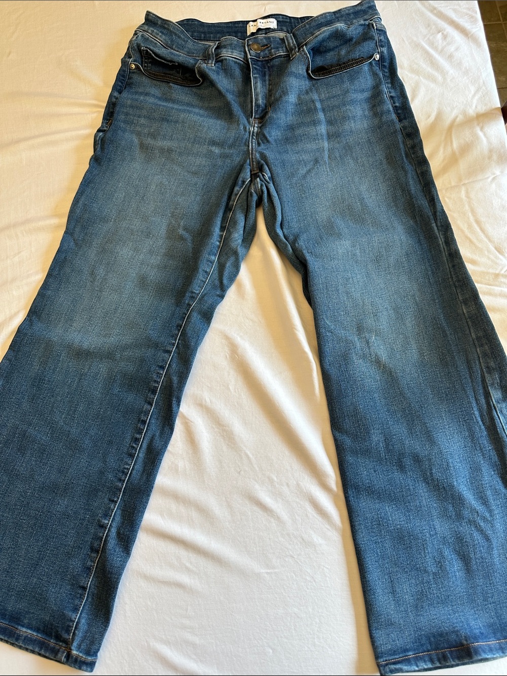 Lane Bryant High Rise Curvy Boot Cut Jeans 14S